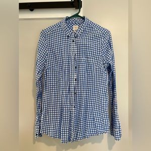 Women’s Gap long sleeve flannel button down. Medium Tall